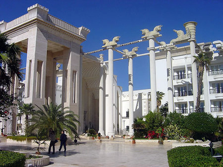 modern hotel in Iran
